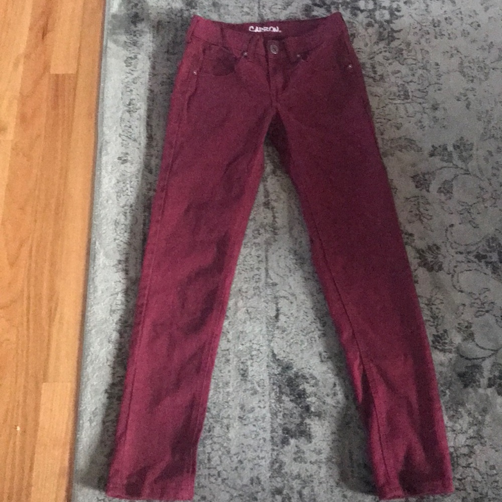 Carbon skinny jeans